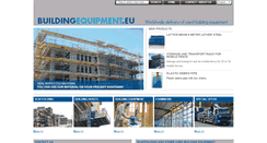 Desktop Screenshot of buildingequipment.eu